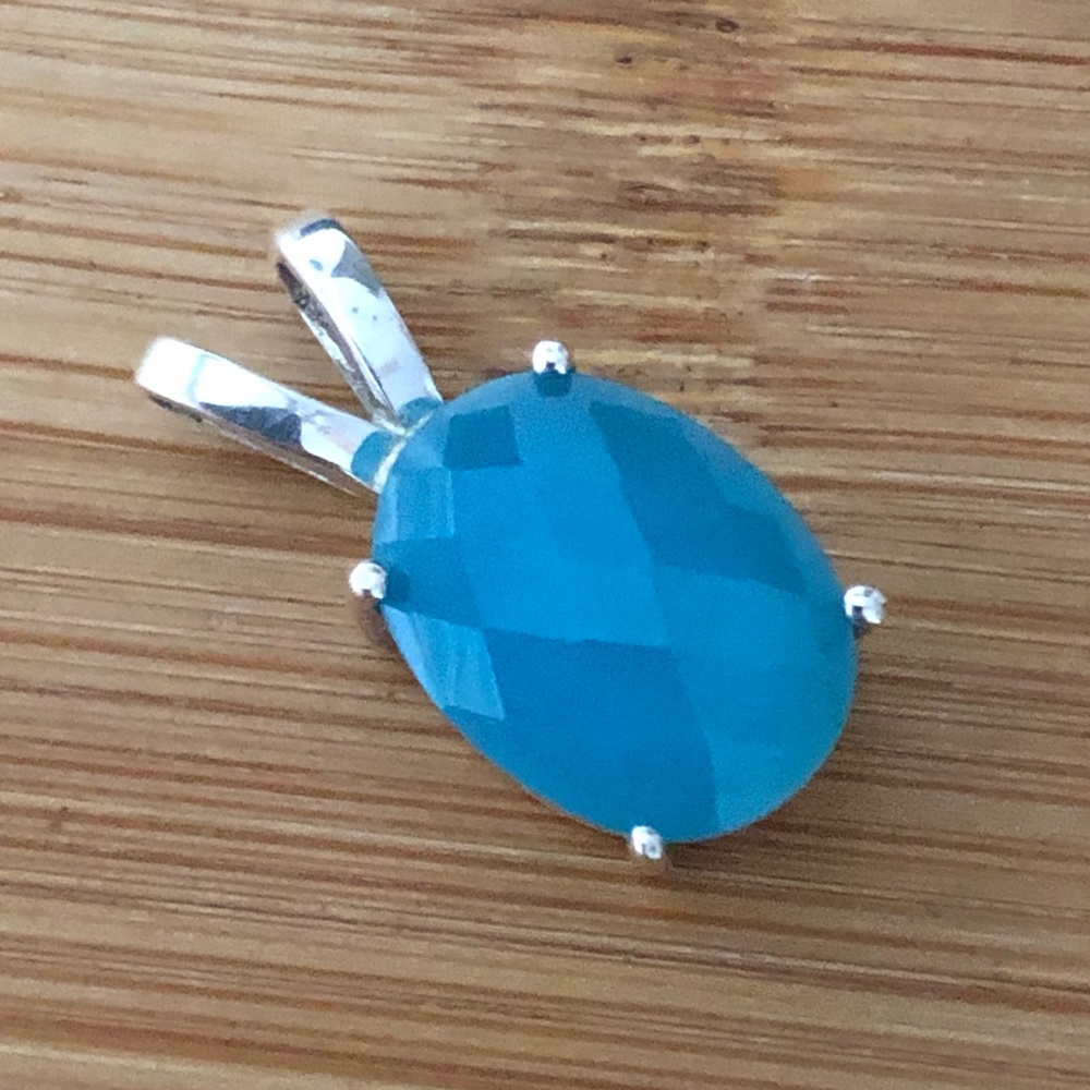 $64  Designer Estate Pendant   Sterling Silver 925  Designer's Mark China